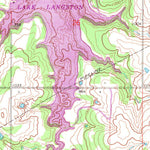 United States Geological Survey Langston, OK (1970, 24000-Scale) digital map