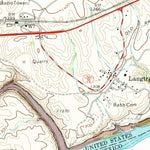 United States Geological Survey Langtry, TX (1973, 24000-Scale) digital map