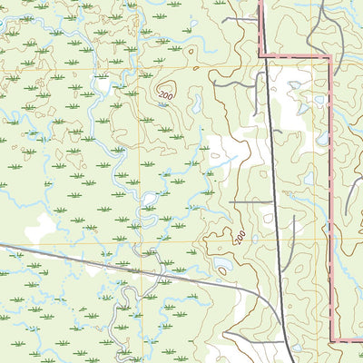 United States Geological Survey Lanham, MS (2021, 24000-Scale) digital map
