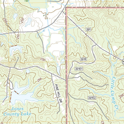 United States Geological Survey Lanham, MS (2021, 24000-Scale) digital map