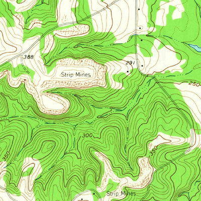 United States Geological Survey Lanier, TX (1962, 24000-Scale) digital map