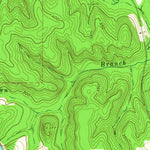 United States Geological Survey Lanier, TX (1962, 24000-Scale) digital map