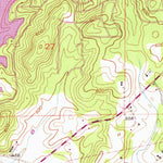 United States Geological Survey Laniers, AL (1951, 24000-Scale) digital map