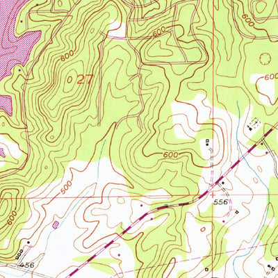 United States Geological Survey Laniers, AL (1951, 24000-Scale) digital map