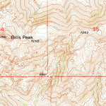 United States Geological Survey Lankin Dome, WY (1951, 24000-Scale) digital map