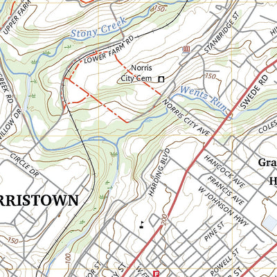 United States Geological Survey Lansdale, PA (2023, 24000-Scale) digital map