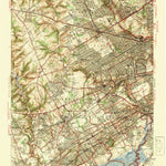 United States Geological Survey Lansdowne, PA (1942, 31680-Scale) digital map