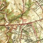 United States Geological Survey Lansdowne, PA (1942, 31680-Scale) digital map