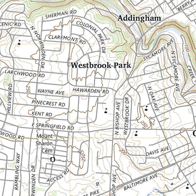 United States Geological Survey Lansdowne, PA (2023, 24000-Scale) digital map