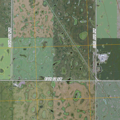 United States Geological Survey Lansford NW, ND (2011, 24000-Scale) digital map
