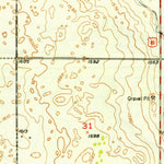 United States Geological Survey Lansford SE, ND (1949, 24000-Scale) digital map
