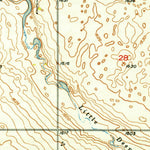 United States Geological Survey Lansford SW, ND (1949, 24000-Scale) digital map