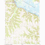 United States Geological Survey Lansing, IA-WI (1983, 24000-Scale) digital map