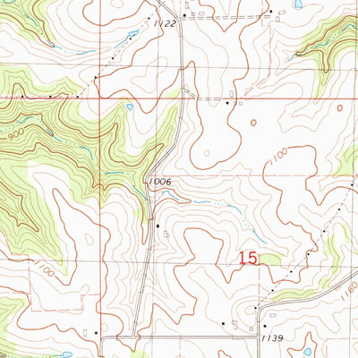 United States Geological Survey Lansing, IA-WI (1983, 24000-Scale) digital map