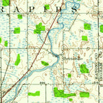 United States Geological Survey Lansing, MI (1910, 62500-Scale) digital map