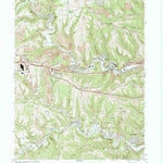 United States Geological Survey Lansing, OH (1960, 24000-Scale) digital map