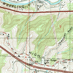 United States Geological Survey Lansing, OH (1994, 24000-Scale) digital map