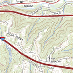 United States Geological Survey Lansing, OH (2023, 24000-Scale) digital map