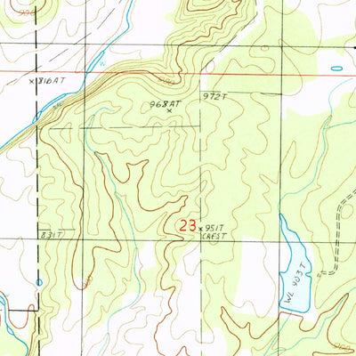 United States Geological Survey Lanton, MO (1983, 24000-Scale) digital map