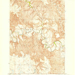 United States Geological Survey Lantry NE, SD (1952, 24000-Scale) digital map