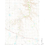 United States Geological Survey Lantry, SD (1981, 24000-Scale) digital map
