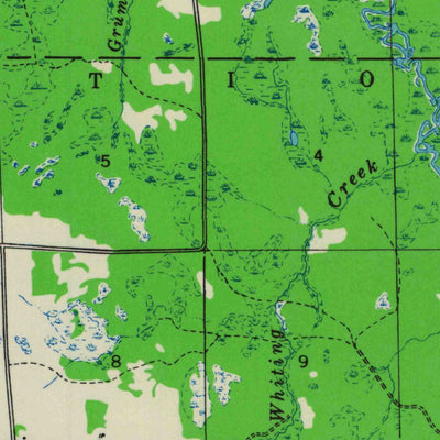 United States Geological Survey Laona, WI (1939, 48000-Scale) digital map
