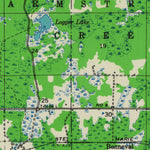 United States Geological Survey Laona, WI (1939, 48000-Scale) digital map