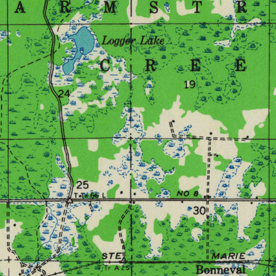 United States Geological Survey Laona, WI (1939, 48000-Scale) digital map