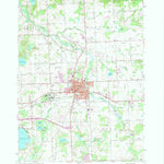 United States Geological Survey Lapeer, MI (1963, 24000-Scale) digital map
