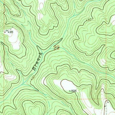 United States Geological Survey Lapine, AL (1971, 24000-Scale) digital map