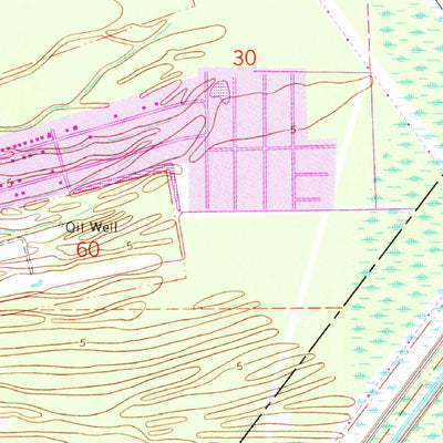 United States Geological Survey Laplace, LA (1967, 24000-Scale) digital map