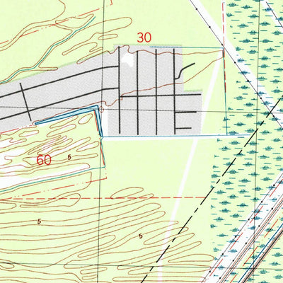United States Geological Survey Laplace, LA (1992, 24000-Scale) digital map