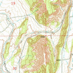 United States Geological Survey Lapoint, UT (1964, 24000-Scale) digital map