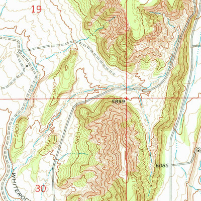 United States Geological Survey Lapoint, UT (1964, 24000-Scale) digital map