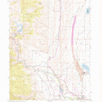 United States Geological Survey Laporte, CO (1962, 24000-Scale) digital map