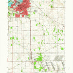 United States Geological Survey Laporte East, IN (1958, 24000-Scale) digital map