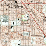 United States Geological Survey Laporte East, IN (1974, 24000-Scale) digital map