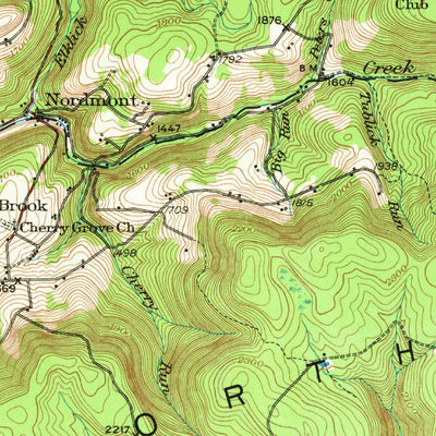 United States Geological Survey Laporte, PA (1953, 62500-Scale) digital map