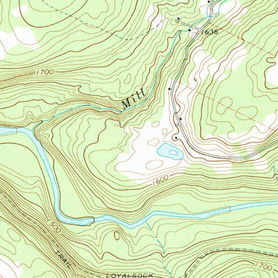 United States Geological Survey Laporte, PA (1969, 24000-Scale) digital map