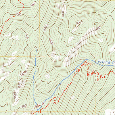 United States Geological Survey Laramie Peak, WY (2023, 24000-Scale) digital map