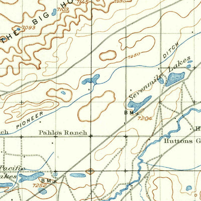 United States Geological Survey Laramie, WY (1906, 125000-Scale) digital map