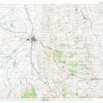 United States Geological Survey Laramie, WY (1981, 100000-Scale) digital map