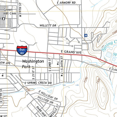 United States Geological Survey Laramie, WY (2017, 24000-Scale) digital map