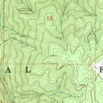 United States Geological Survey Larch Butte, ID (1965, 24000-Scale) digital map