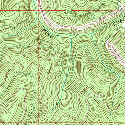 United States Geological Survey Larch Butte, ID (1965, 24000-Scale) digital map