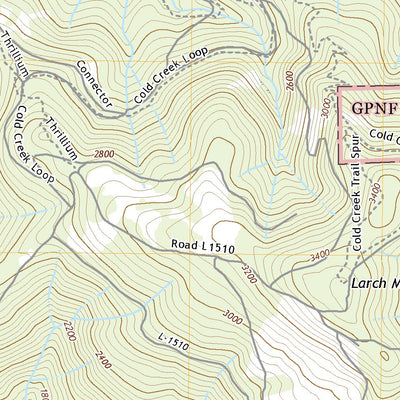 United States Geological Survey Larch Mountain, WA (2020, 24000-Scale) digital map