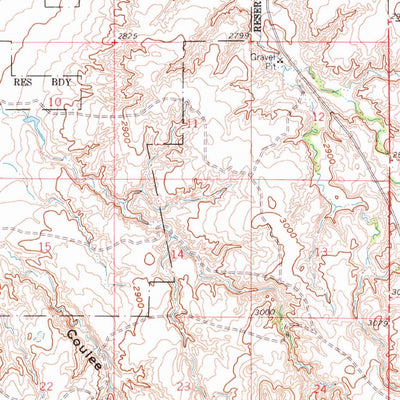 United States Geological Survey Laredo, MT (1959, 62500-Scale) digital map