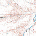 United States Geological Survey Laredo, MT (1970, 24000-Scale) digital map