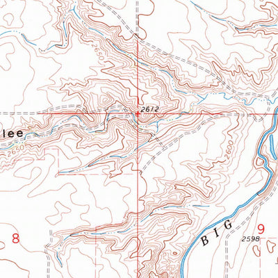 United States Geological Survey Laredo, MT (1970, 24000-Scale) digital map