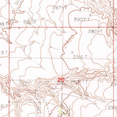 United States Geological Survey Laredo NE, MT (1984, 24000-Scale) digital map